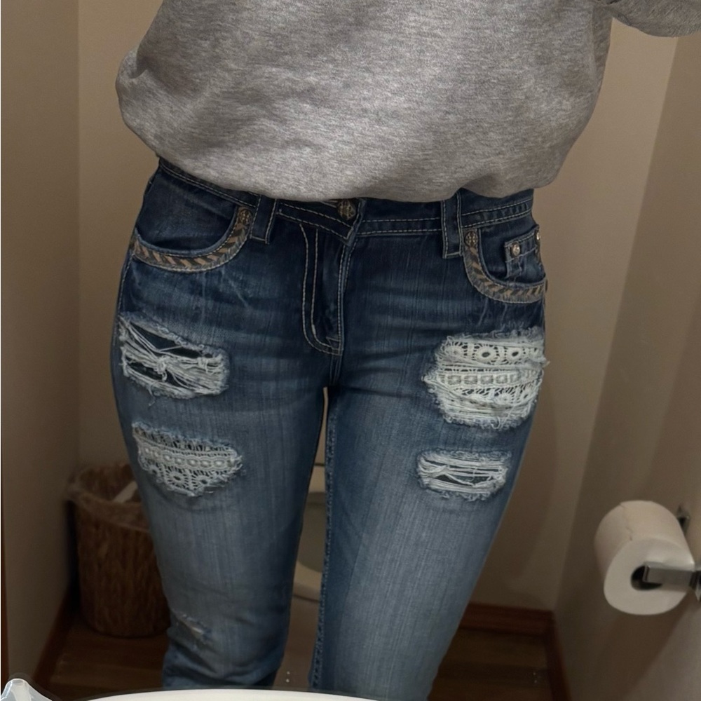 Miss Me Boyfriend Jeans. NWOT. Size 26.